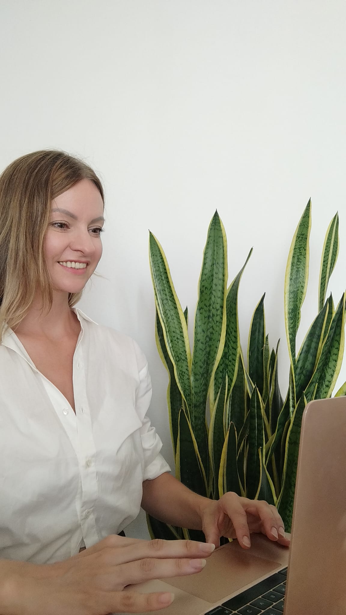 Ania podczas konsultacji online